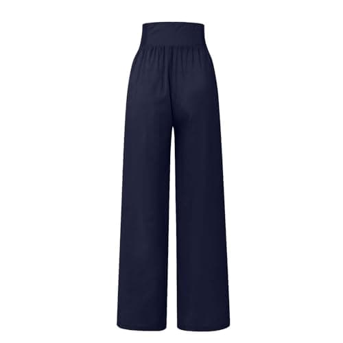 Flowy Wide Leg Palazzo Pants for Women