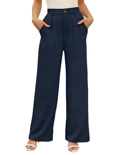 Angerella Women's Wide Leg Business Casual Trousers