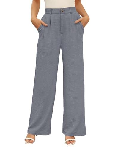 Angerella Women's Wide Leg Business Casual Trousers