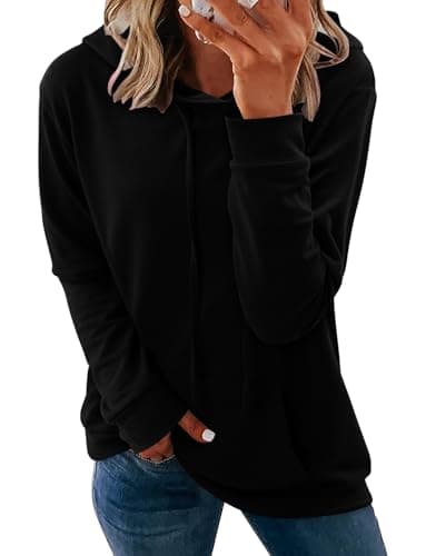 Women's Casual Tie Dye & Floral Print Hoodie Sweatshirt