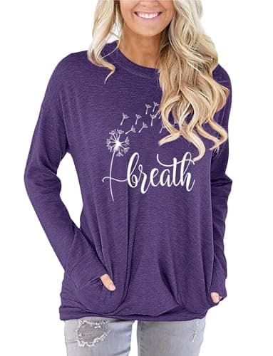 Angerella Women's Printed Casual Tops