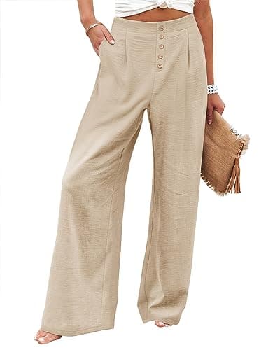 Angerella Women Flowy Palazzo Pants