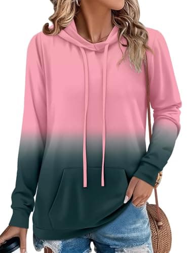 Women's Camo Leopard Print Hoodie Sweatshirt