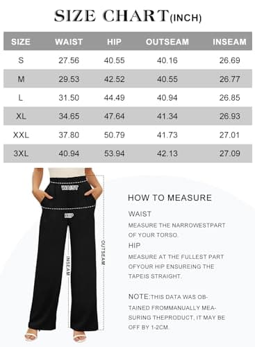 Angerella Women's Wide Leg Casual Pants