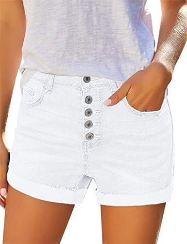 Women's Angerella Ripped Denim Shorts