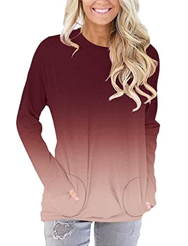 Angerella Women's Printed Casual Tops