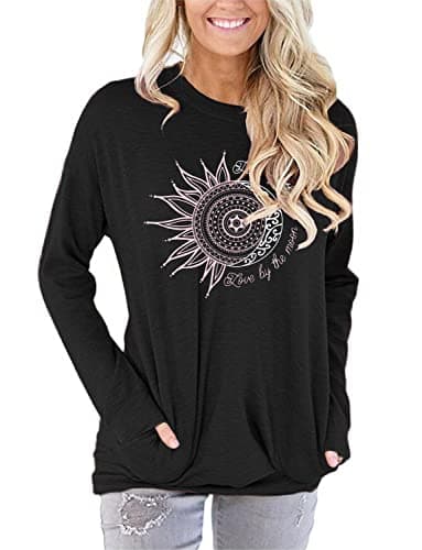 Angerella Women's Printed Casual Tops