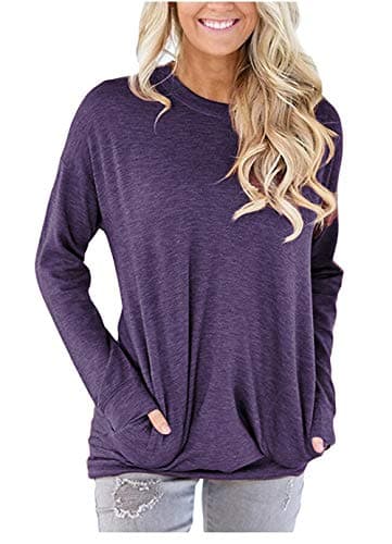Angerella Women's Printed Casual Tops