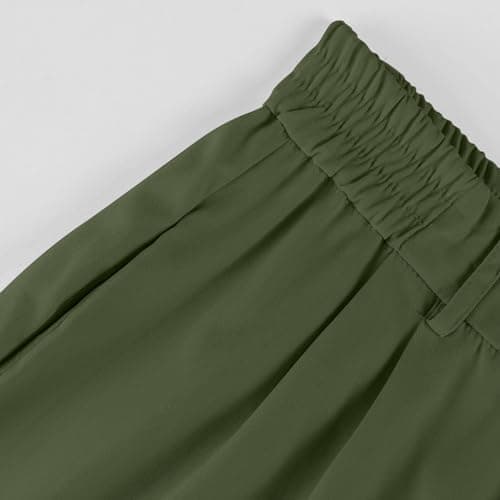 Shusuen Women's Casual Stretch Shorts