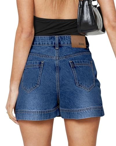 Angerella Denim Mini Cargo Skirt for Women