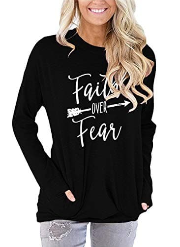 Angerella Women's Printed Casual Tops