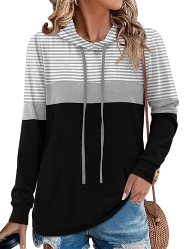 Women's Camo Leopard Print Hoodie Sweatshirt