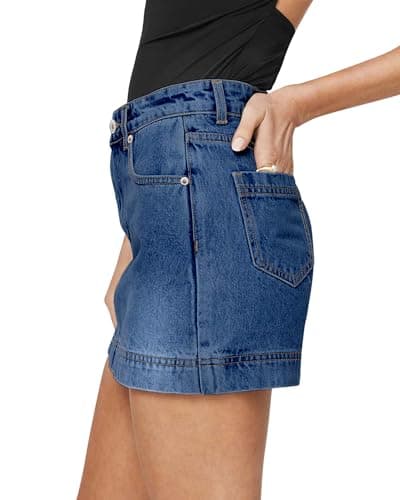Angerella Denim Mini Cargo Skirt for Women