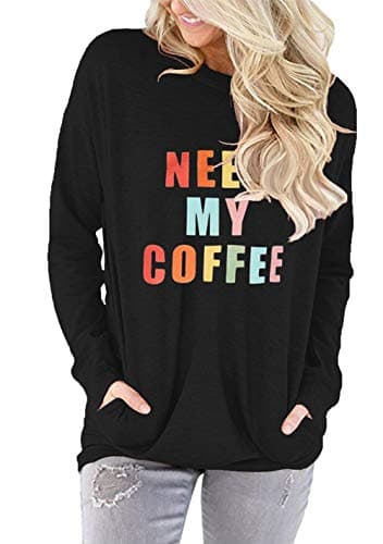 Angerella Women's Printed Casual Tops