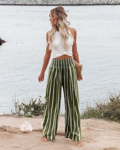Angerella Women's Casual Palazzo Pants
