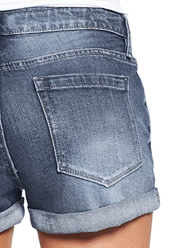 Luvamia Women's Ripped Denim Shorts
