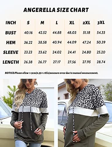 Women's Camo Leopard Print Hoodie Sweatshirt