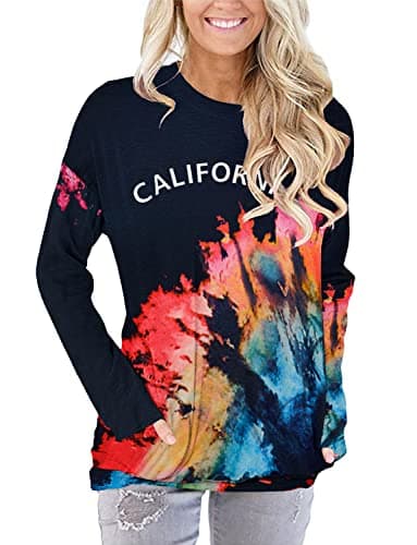 Angerella Women's Printed Casual Tops