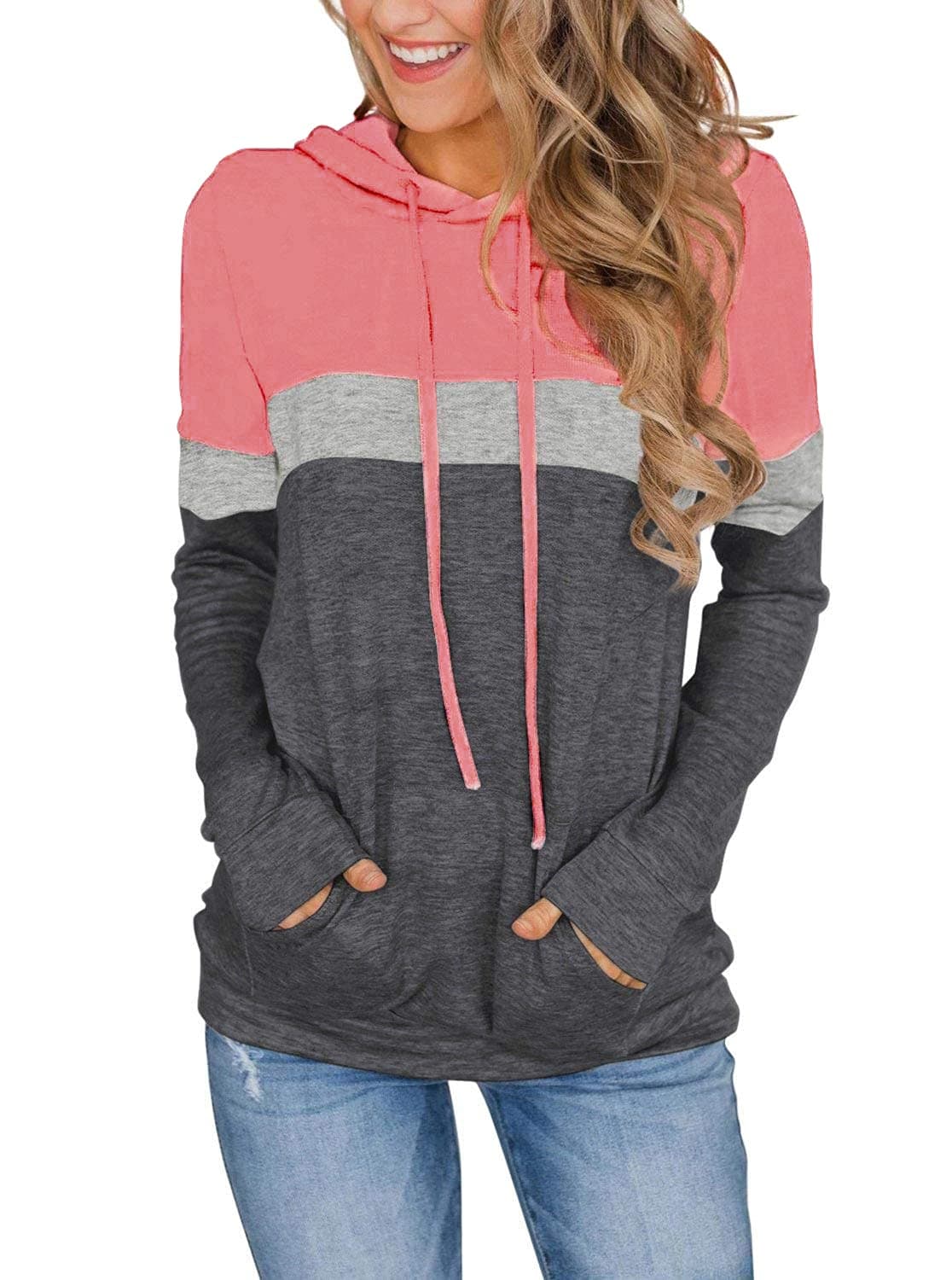 Women's Long Sleeve Hoodies for Fall - Fashionable Sweatshirts for Casual Wear